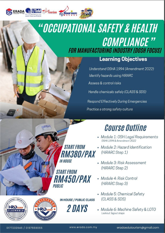 OCCUPATIONAL SAFETY & HEALTH COMPLIANCE