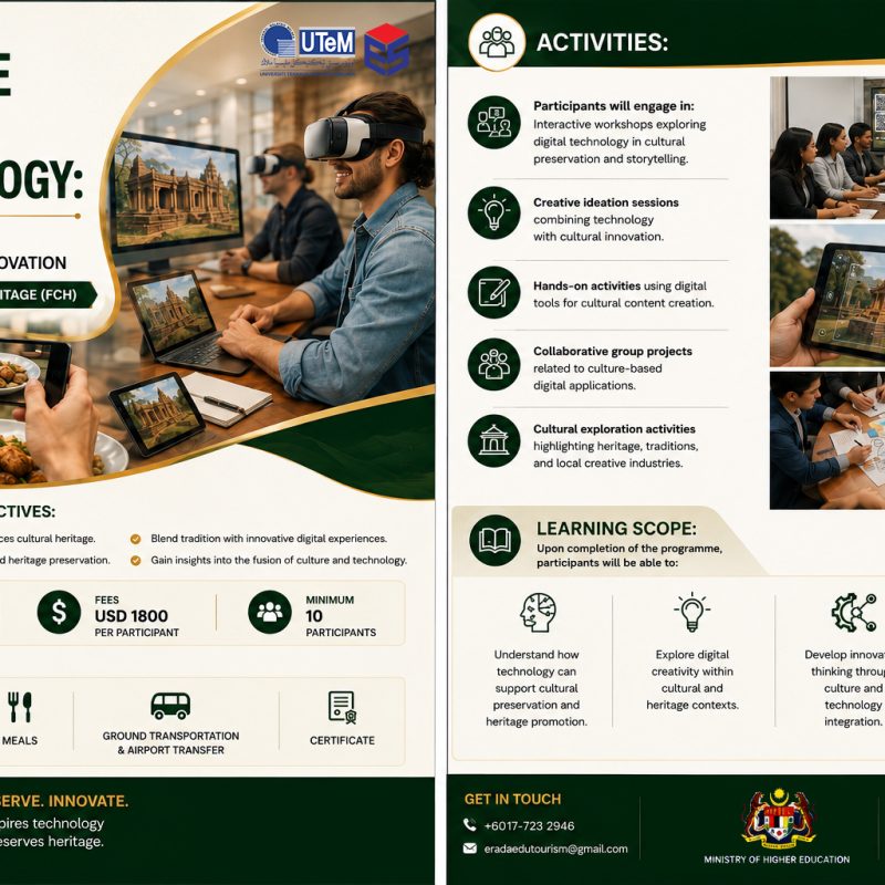 Culture Meets Technology: Exploring Heritage Through Digital Innovation