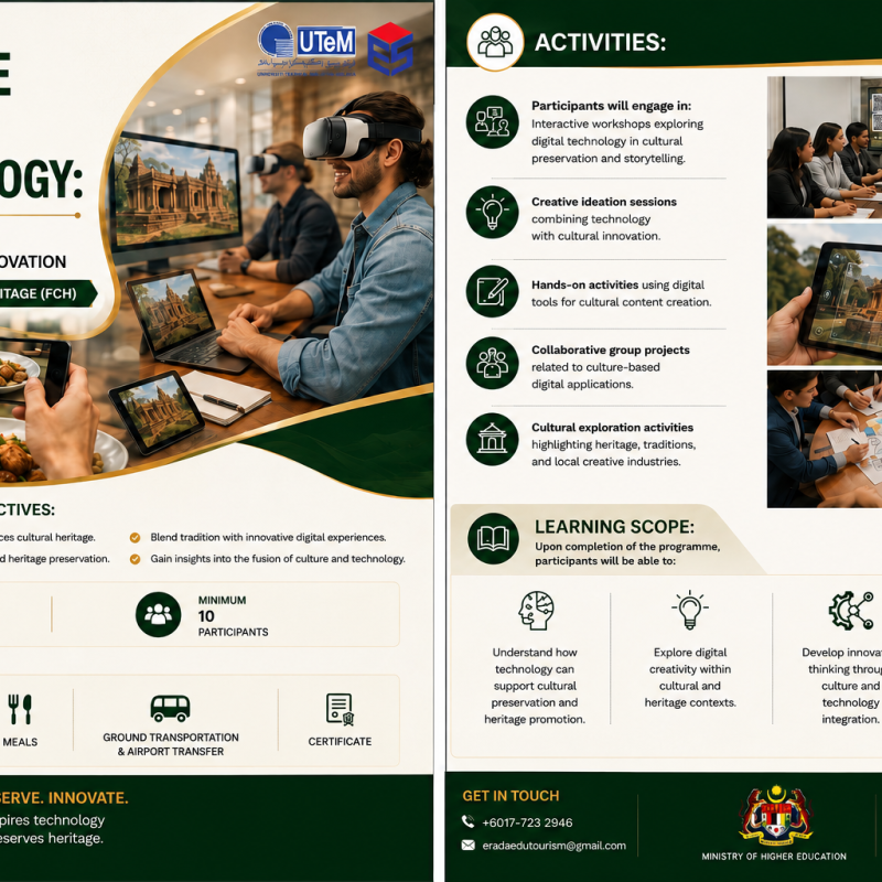Culture Meets Technology: Exploring Heritage Through Digital Innovation